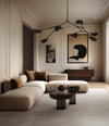 Sunao Vase Fat, Petit by 101 Copenhagen in Black in a styled interior – In Dubai by WSPR