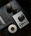 Sunao Vase, Petit by 101 Copenhagen in Birch in a styled interior, view 2 – In Dubai by WSPR