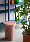 Superpop Coffee Table by Miniforms styled beside a blue shelving unit and a potted plant – In Dubai by WSPR