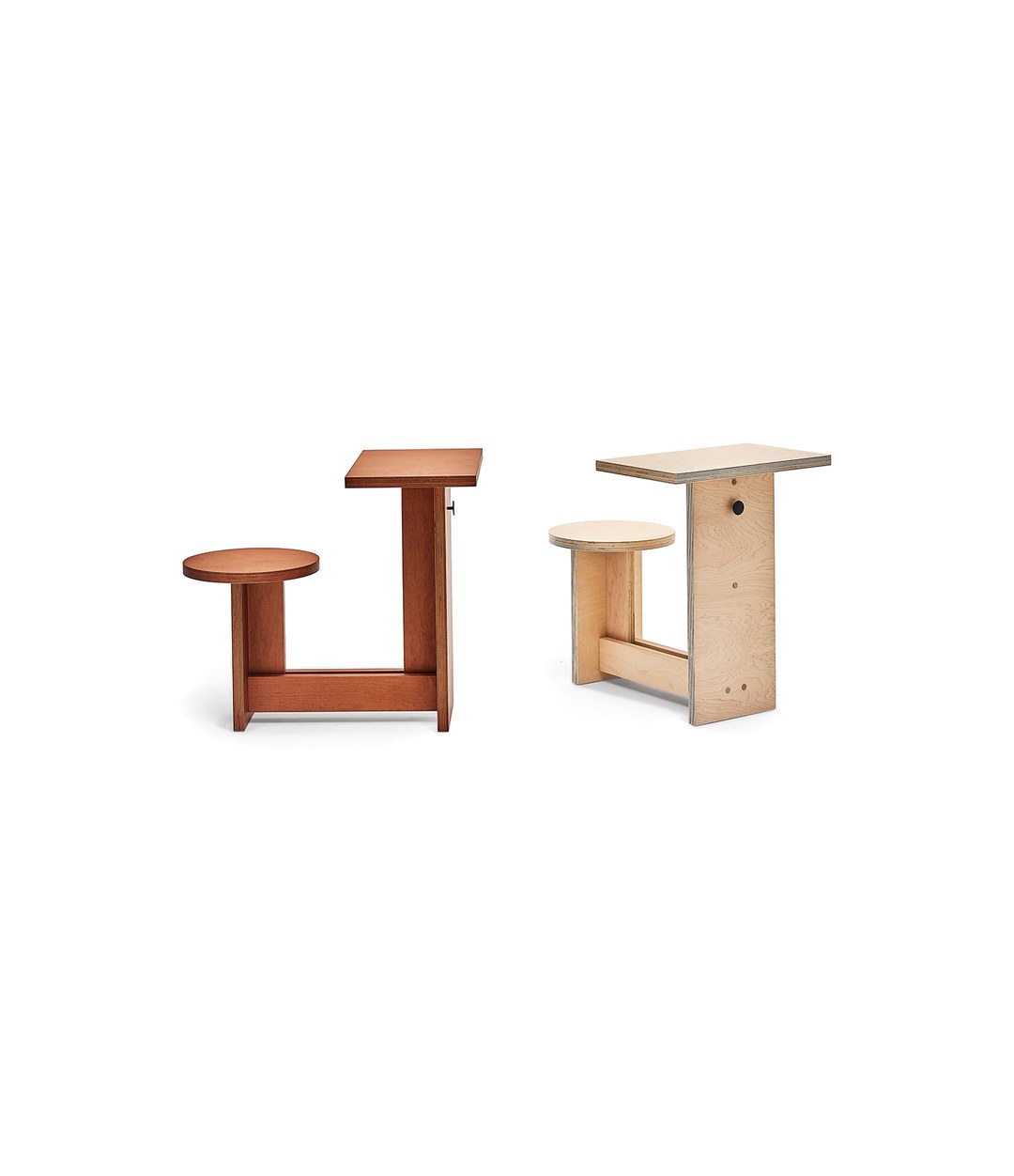 Suricata Desk by Sancal in terracotta and natural – In Dubai by WSPR