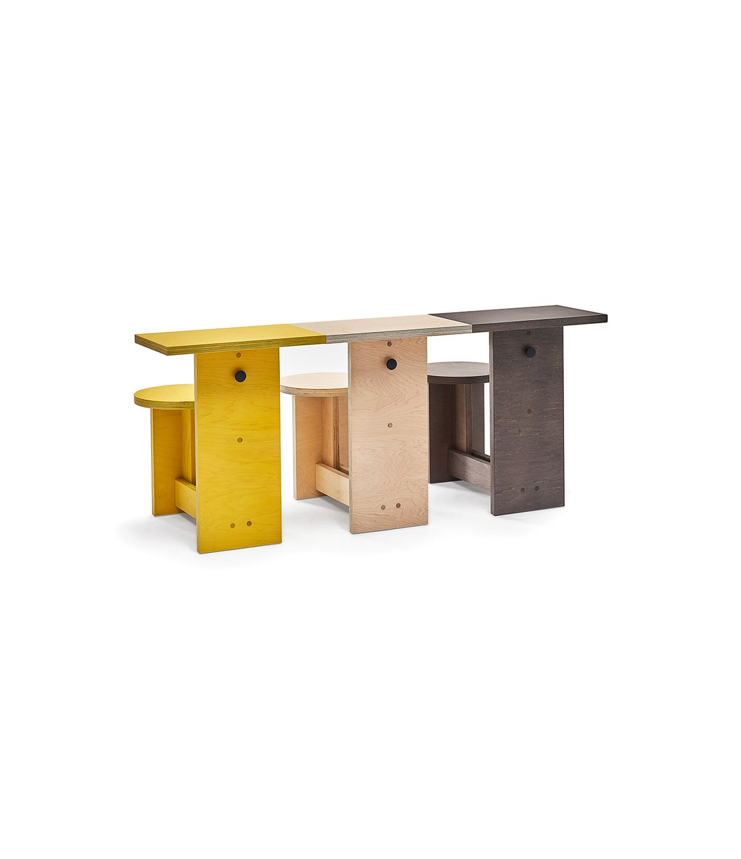 Suricata Desk by Sancal in yellow, natural and grey – In Dubai by WSPR
