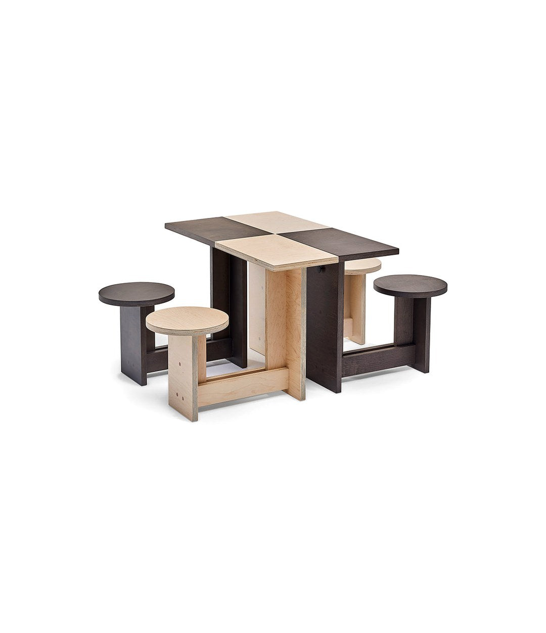Suricata Desk by Sancal in black and natural – In Dubai by WSPR