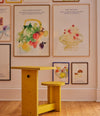Suricata Desk by Sancal in yellow in a gallery – In Dubai by WSPR