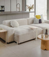 Tab Side Table by Sancal beside a white sofa – In Dubai by WSPR