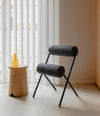 Tab Side Table by Sancal with a Roll chair by a window – In Dubai by WSPR