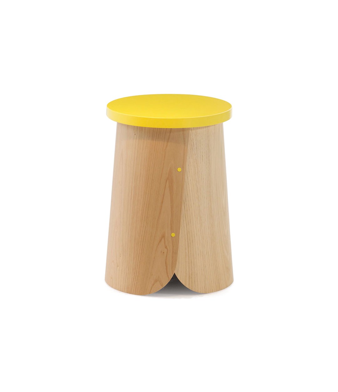 Tab Stool by Sancal with a yellow top – In Dubai by WSPR