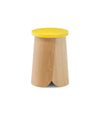 Tab Stool by Sancal with a yellow top – In Dubai by WSPR