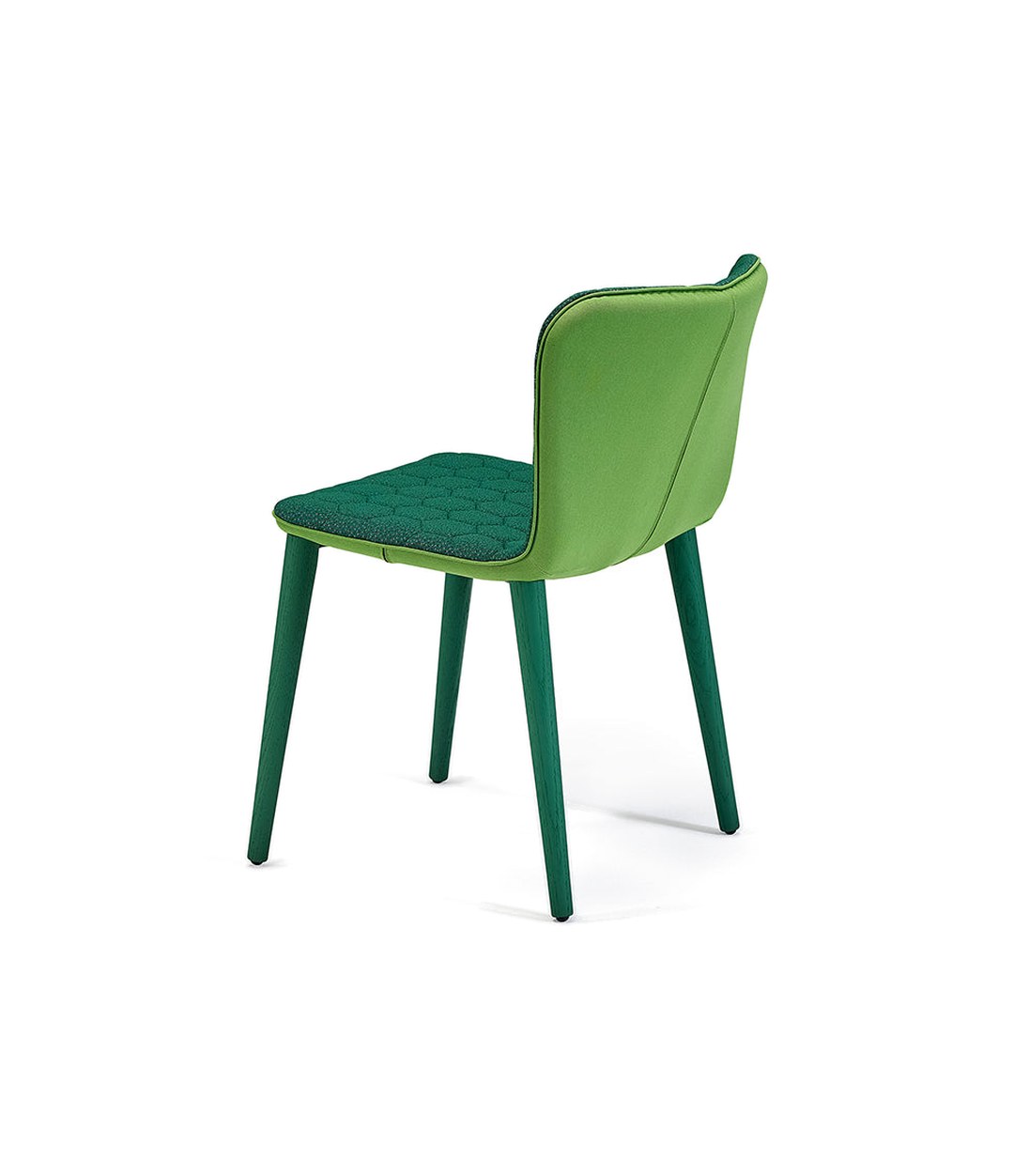 Tea Chair by Sancal in green, quilted – In Dubai by WSPR
