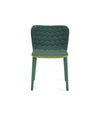 Tea Chair by Sancal in green, front view – In Dubai by WSPR