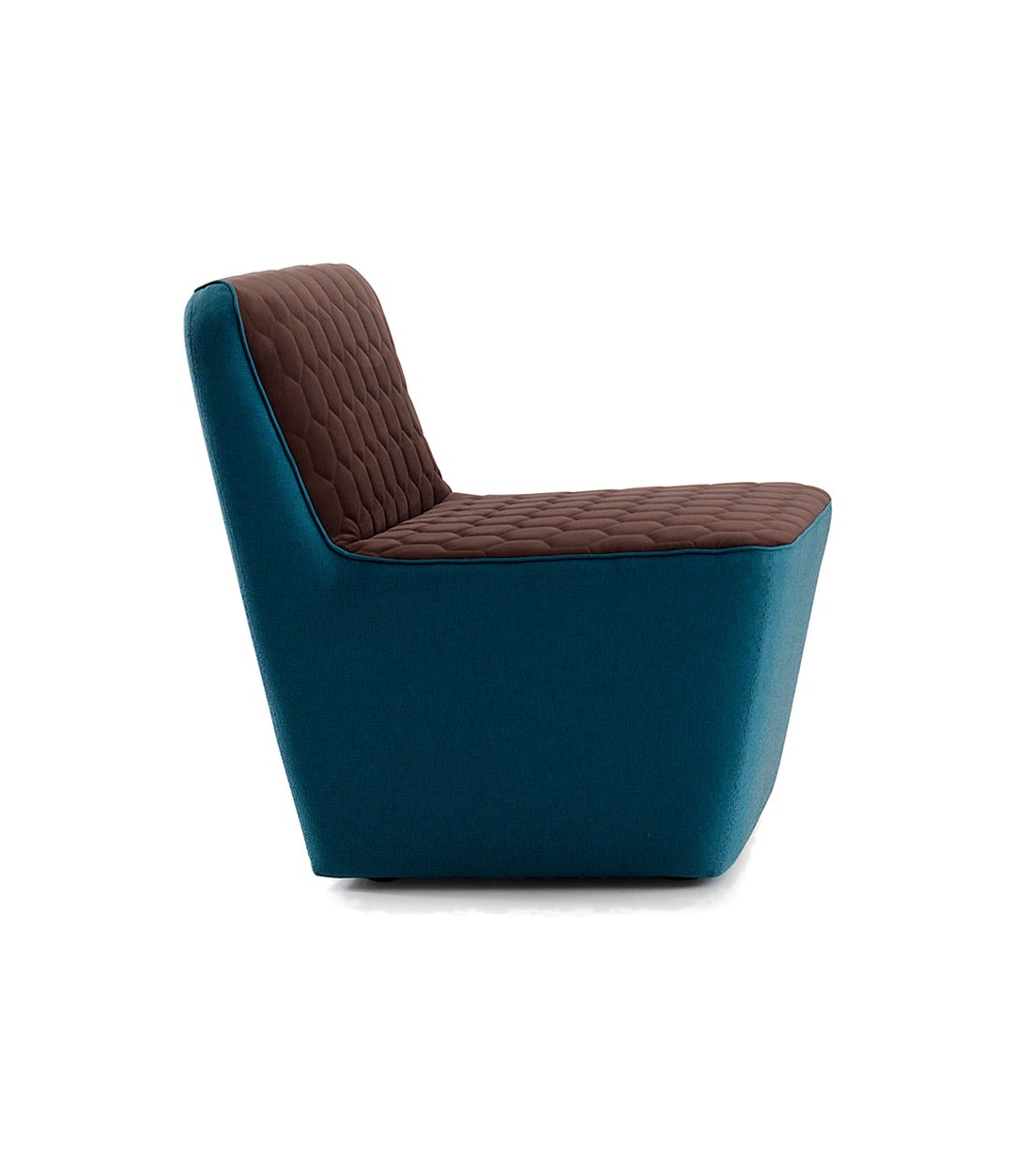 Tea Lounge Chair by Sancal in teal and brown – In Dubai by WSPR