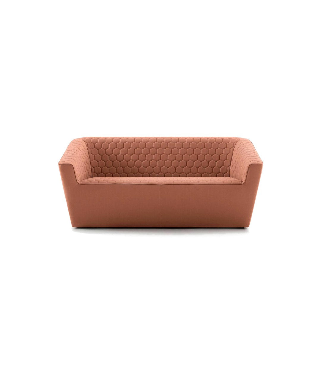Tea Sofa by Sancal in terracotta, quilted – In Dubai by WSPR