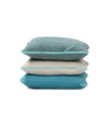 Tecno Cushion by Sancal stacked in blue and grey – In Dubai by WSPR