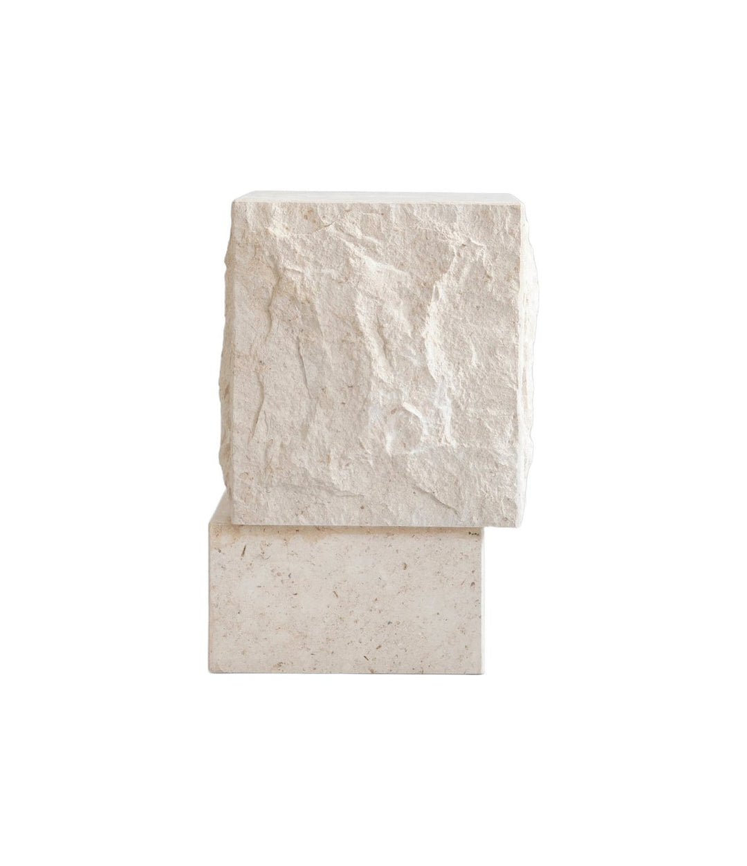 Temple Coffee Table, Tall by 101 Copenhagen in Limestone – In Dubai by WSPR