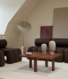 The Moon Floor Lamp by 101 Copenhagen in Chrome in a styled interior, view 2 – In Dubai by WSPR