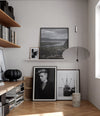 The Moon Floor Lamp by 101 Copenhagen in Chrome in a styled interior, view 3 – In Dubai by WSPR