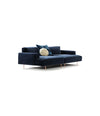 Tiptoe Modular Sofa by Sancal sofa with chaise in navy velvet – In Dubai by WSPR