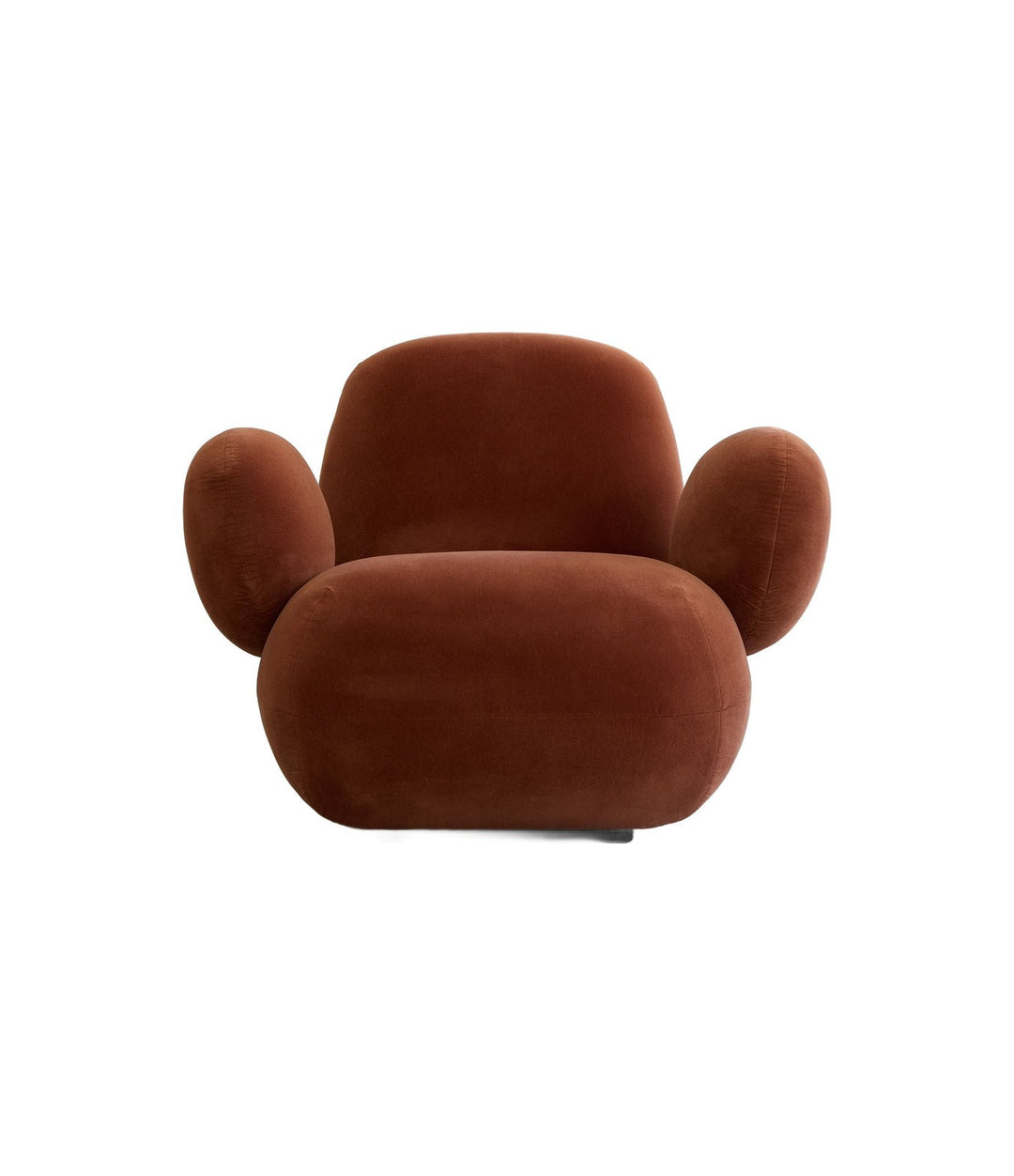 Toe Armchair Flat by 101 Copenhagen in Rust – In Dubai by WSPR