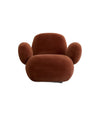 Toe Armchair Flat by 101 Copenhagen in Rust – In Dubai by WSPR
