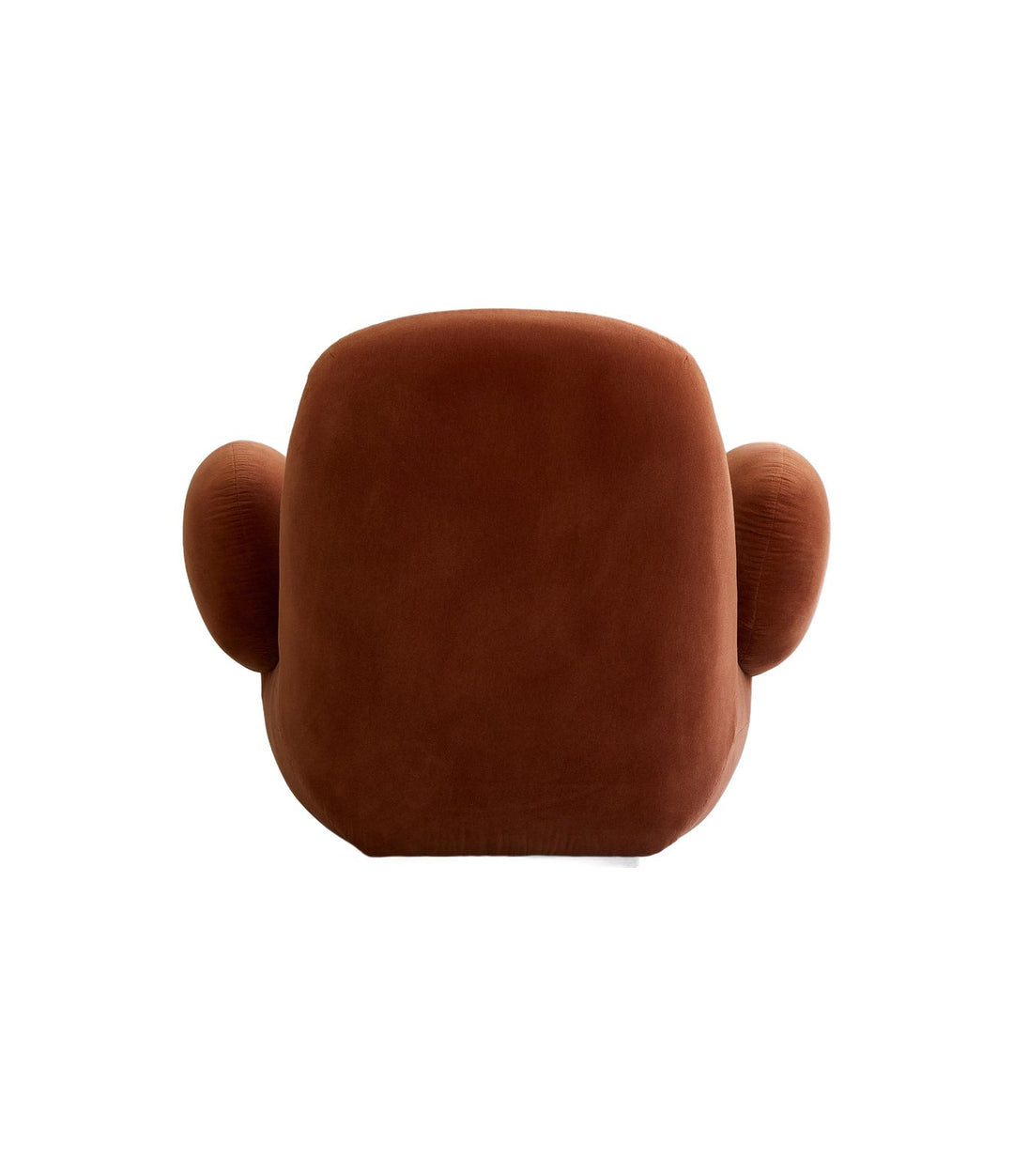 Toe Armchair Flat by 101 Copenhagen in Rust, view 2 – In Dubai by WSPR