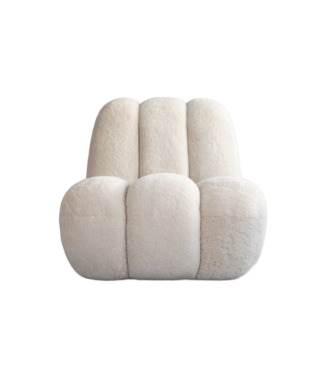 Toe Chair by 101 Copenhagen in Sandshell (Sheepskin) – In Dubai by WSPR
