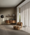Toe Chair by 101 Copenhagen in Desert in a styled interior, view 3 – In Dubai by WSPR