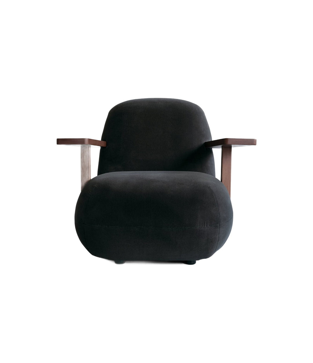 Toe Chair with Armrests by 101 Copenhagen in Classic Brown Oak / Peat – In Dubai by WSPR
