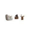 Toe Chair with Armrests by 101 Copenhagen in Natural Oak / Off White, view 2 – In Dubai by WSPR