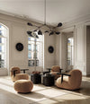 Toe Ottoman by 101 Copenhagen in Desert in a styled interior – In Dubai by WSPR