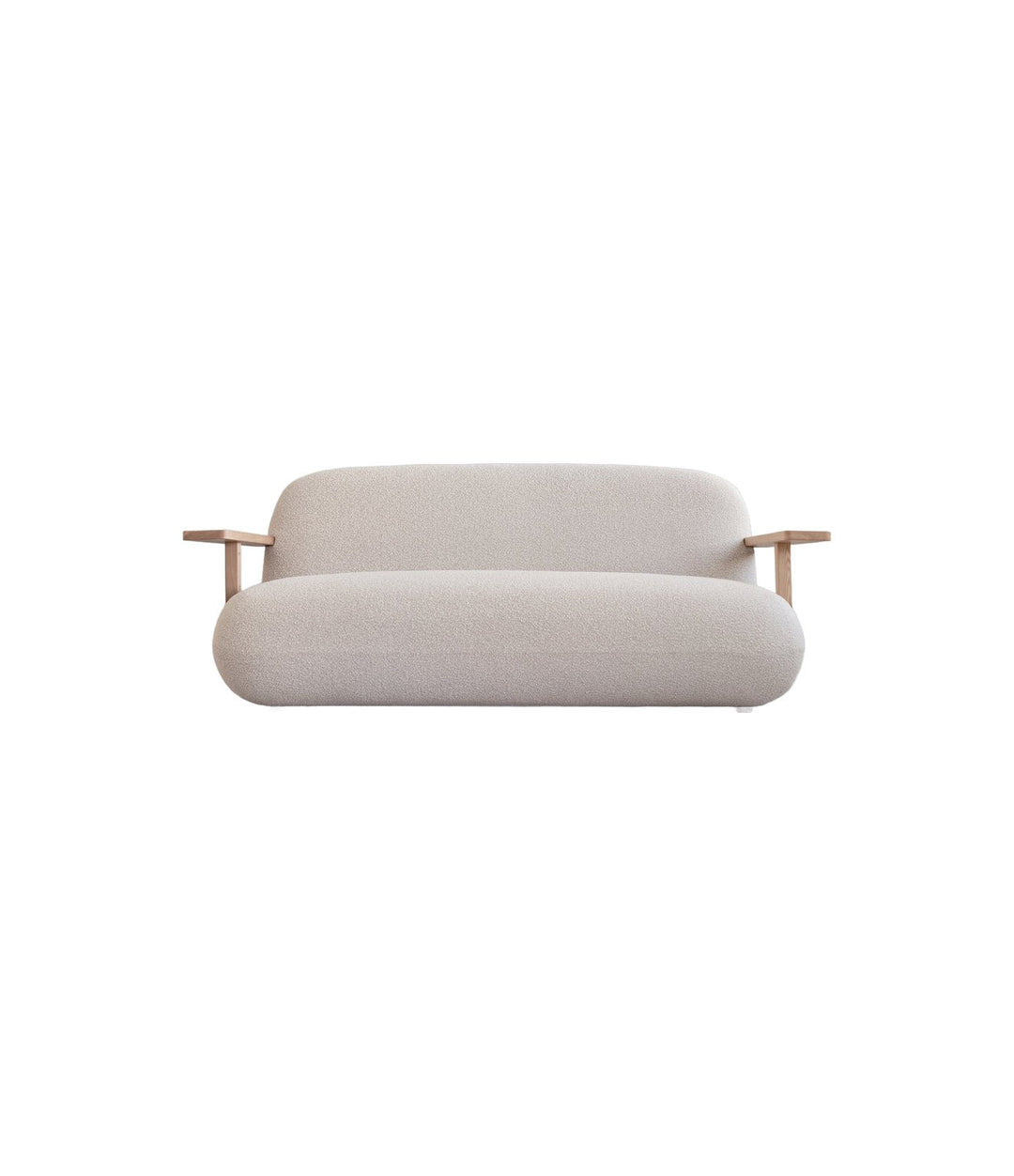 Toe Sofa by 101 Copenhagen in Natural Oak / Off White – In Dubai by WSPR