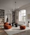 Toe Sofa by 101 Copenhagen in Natural Oak / Off White in a styled interior, view 2 – In Dubai by WSPR