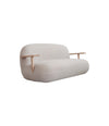 Toe Sofa by 101 Copenhagen in Natural Oak / Off White, view 2 – In Dubai by WSPR