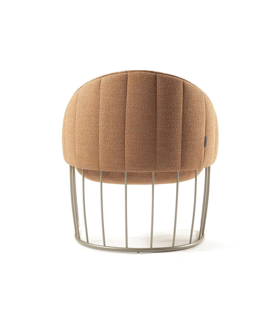 Tonella Lounge Chair by Sancal in tan, rear view – In Dubai by WSPR