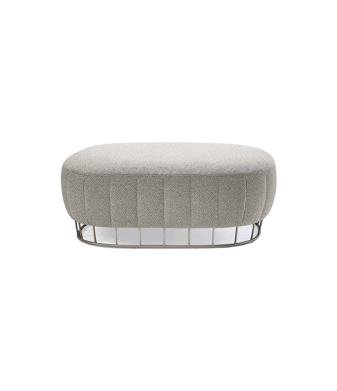 Tonella Pouf by Sancal large pouf in grey – In Dubai by WSPR