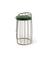 Tonella Stool by Sancal in green, side view – In Dubai by WSPR