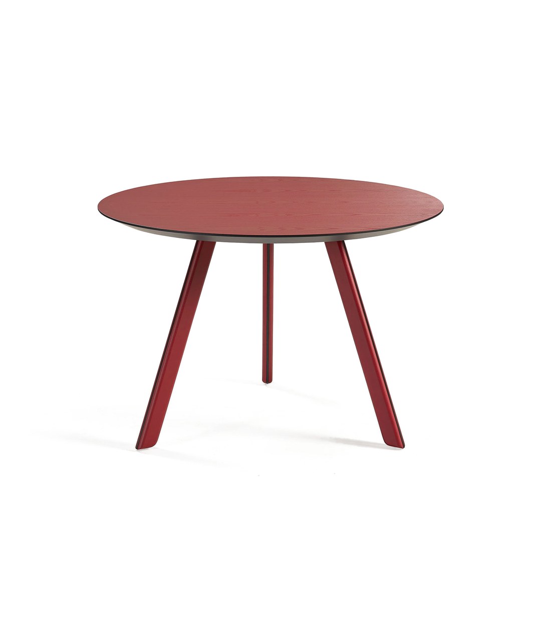 Tortuga Dining Table by Sancal round in red – In Dubai by WSPR