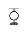 Totem Stool by Sancal in black, front view – In Dubai by WSPR