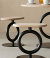 Totem Stool by Sancal low stools, detail – In Dubai by WSPR