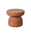 Tototò Coffee Table by Miniforms in Ø50 x 36 cm low, terracotta – In Dubai by WSPR
