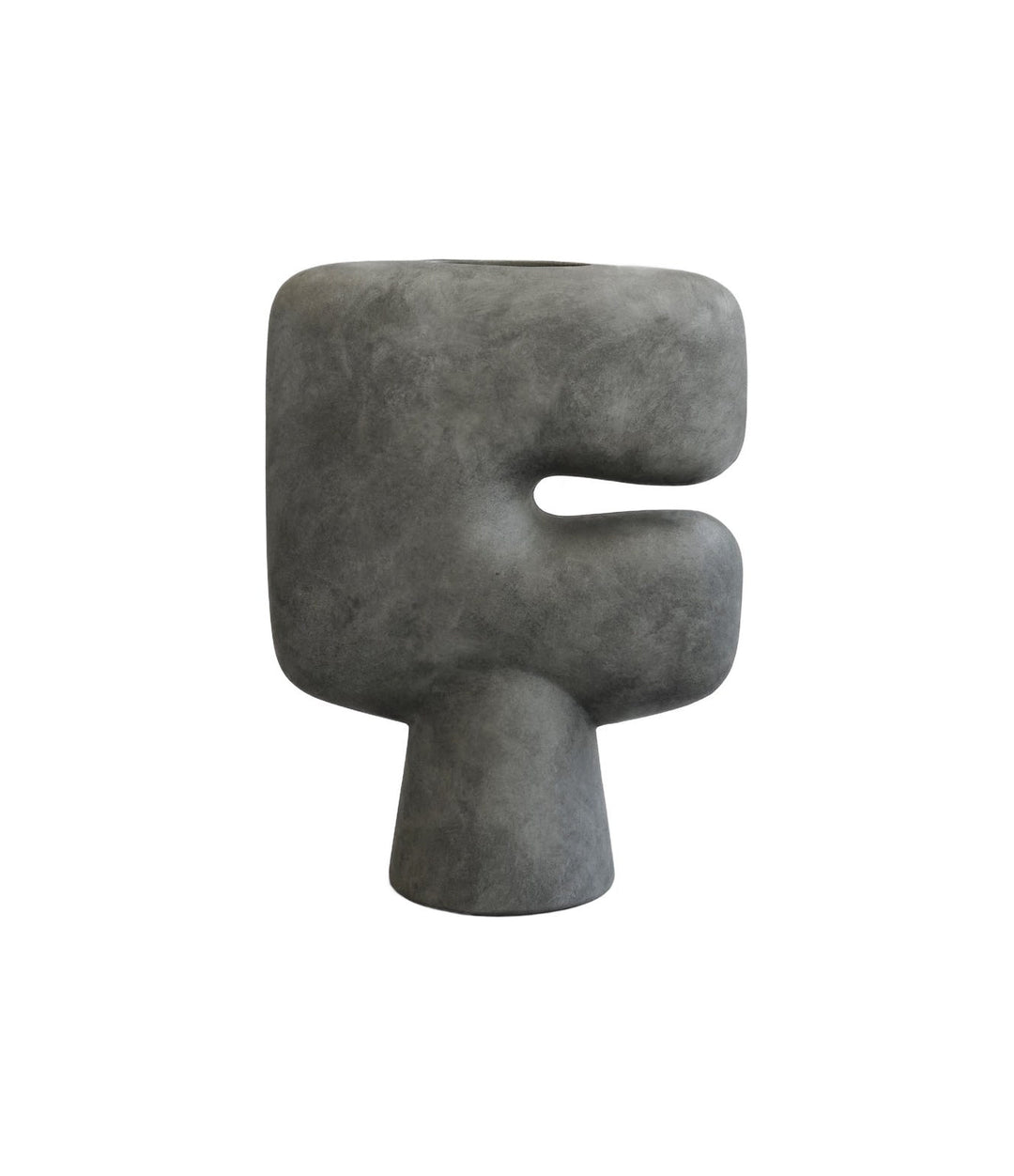 Tribal Vase, Big by 101 Copenhagen in Dark Grey – In Dubai by WSPR