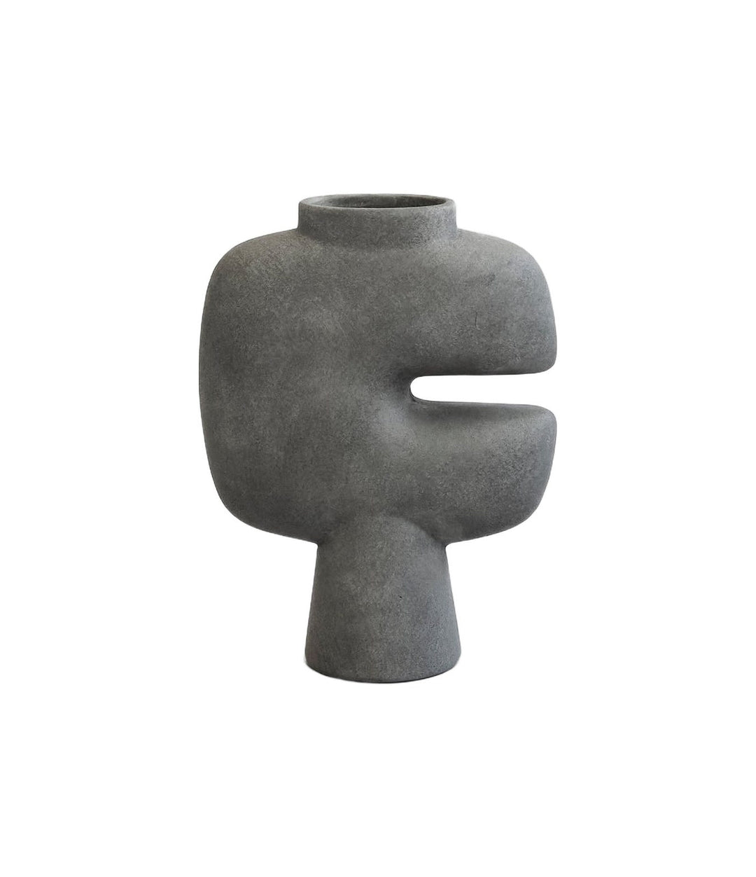 Tribal Vase, Medio by 101 Copenhagen in Dark Grey – In Dubai by WSPR