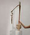 Tribal Vase, Mini by 101 Copenhagen in Sand in a styled interior – In Dubai by WSPR