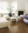 Vesper Coffee Table by Sancal in white in a living room – In Dubai by WSPR