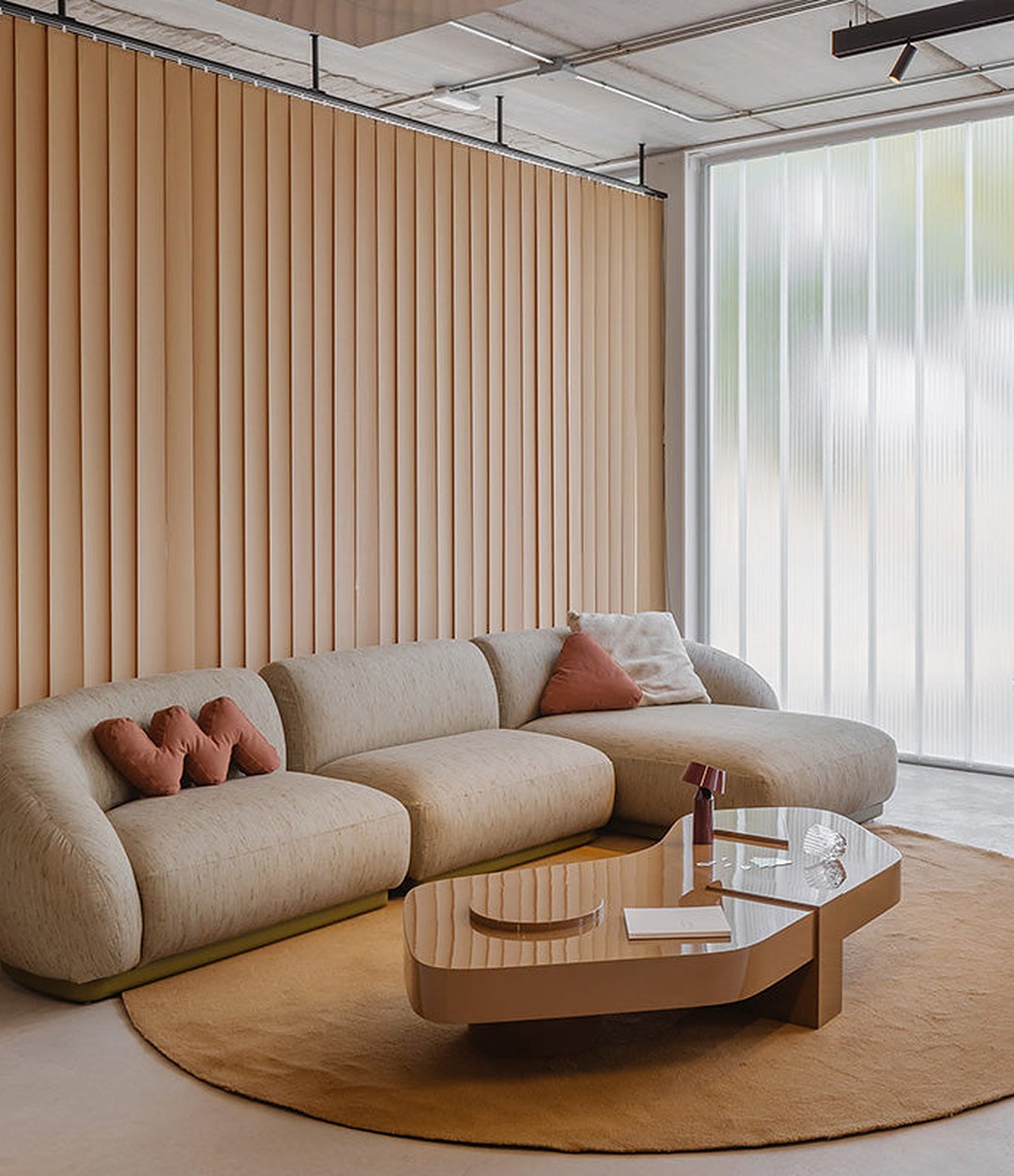 Vesta Modular Sofa by Sancal in a bright lounge – In Dubai by WSPR