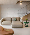 Vesta Modular Sofa by Sancal with a chaise longue by a staircase – In Dubai by WSPR