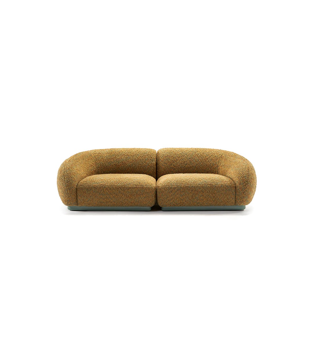 Vesta Modular Sofa by Sancal two-seater in ochre – In Dubai by WSPR