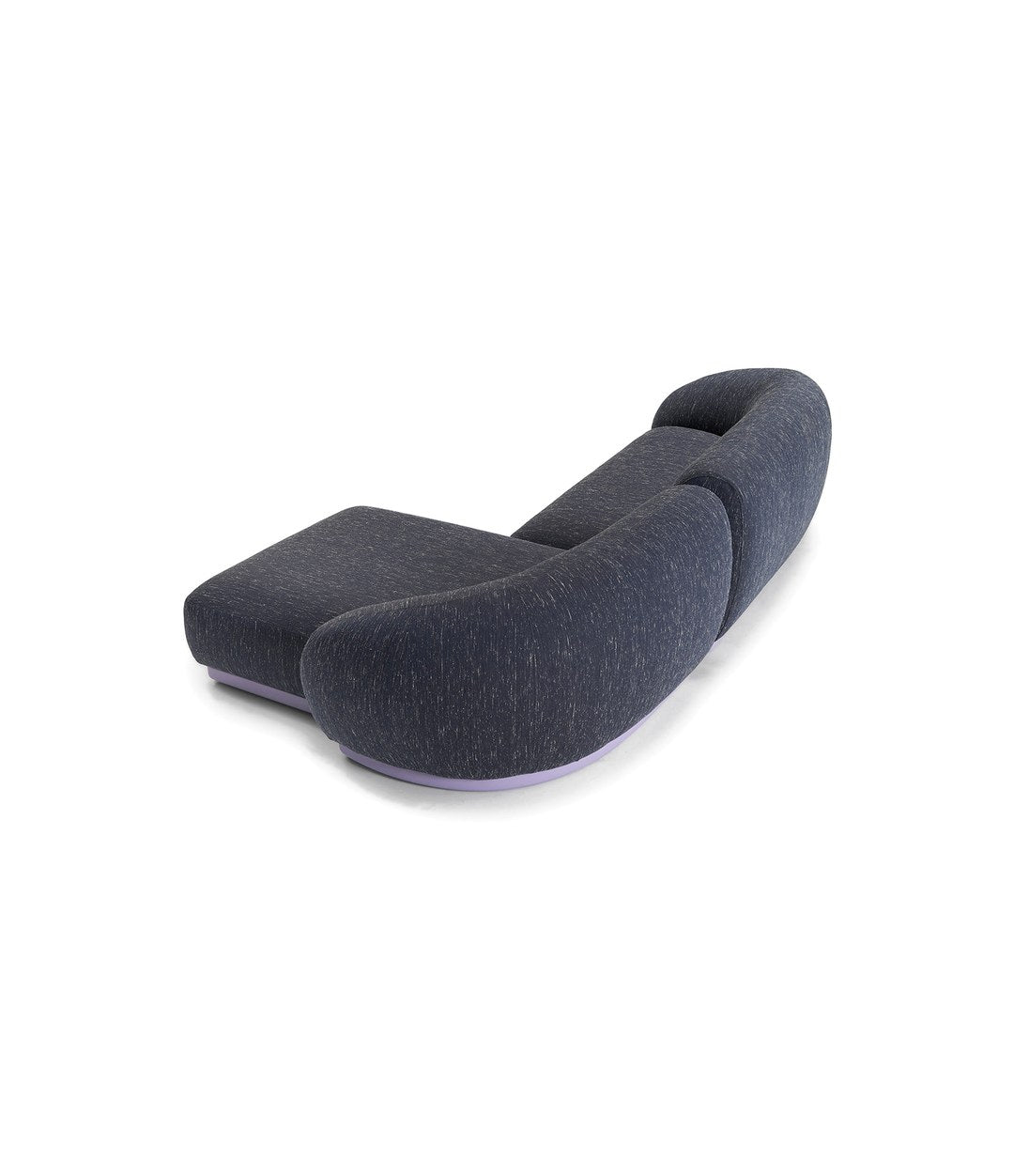Vesta Modular Sofa by Sancal in charcoal, rear view – In Dubai by WSPR
