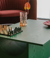 Vestige Coffee Table by Sancal in green, detail – In Dubai by WSPR