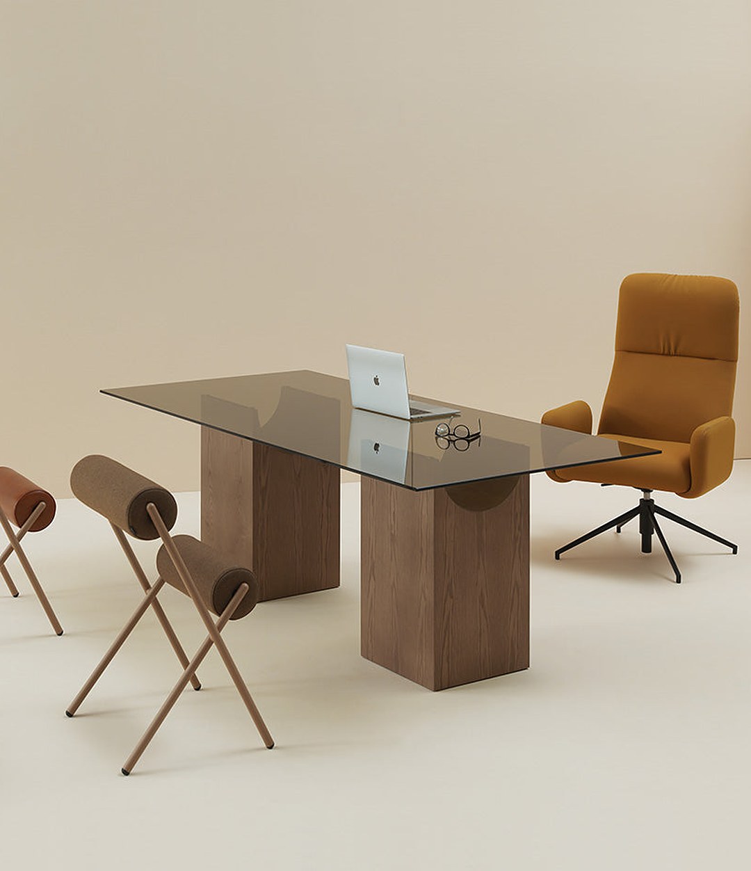 Vestige Dining Table by Sancal rectangular as a desk – In Dubai by WSPR