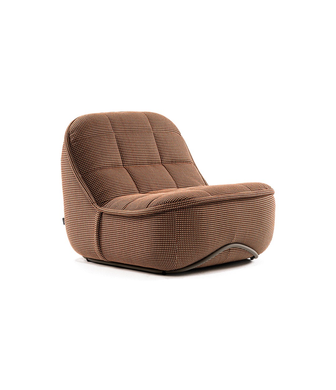 Vibe Lounge Chair by Sancal in brown corduroy – In Dubai by WSPR