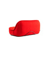Vibe Sofa by Sancal in red, rear view – In Dubai by WSPR